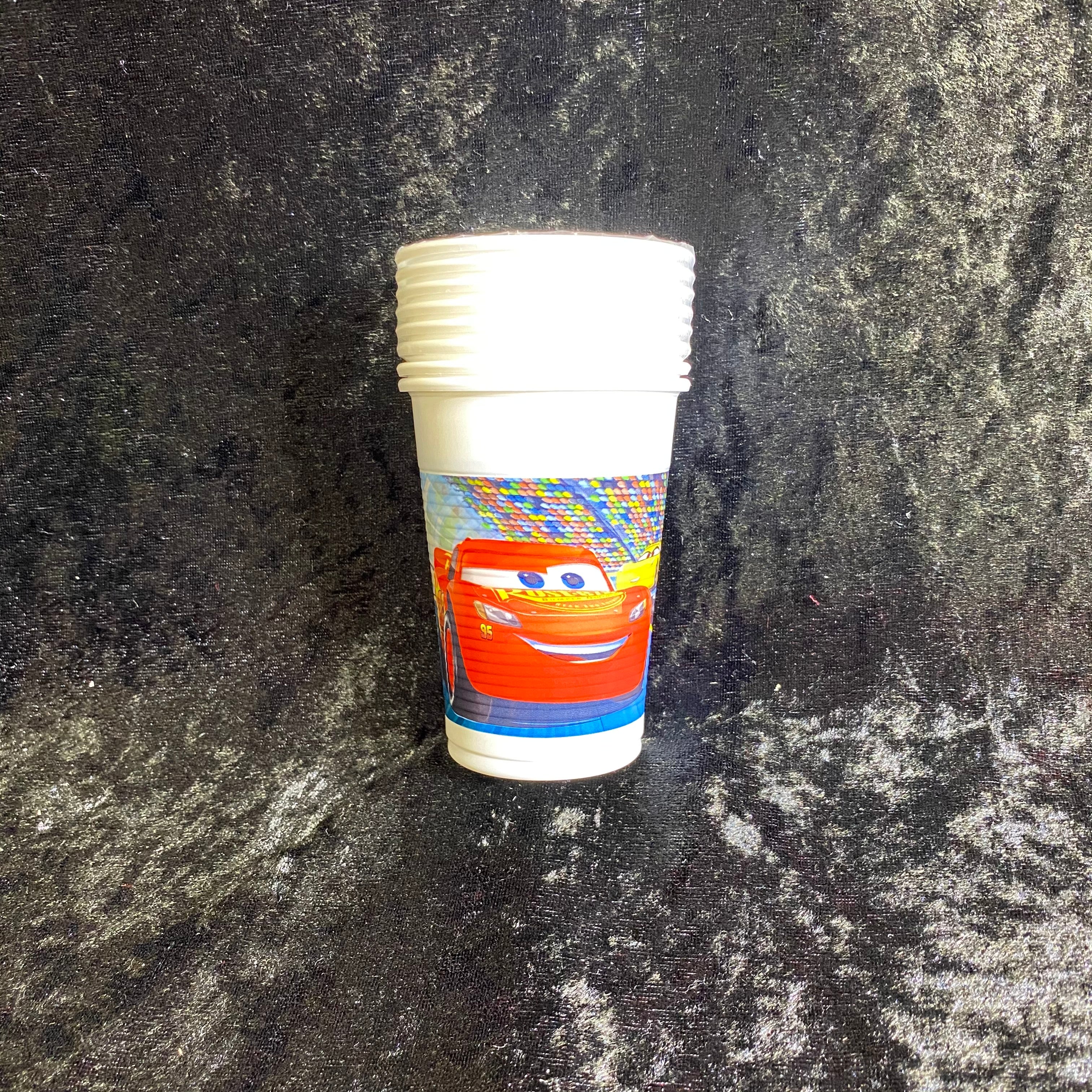 8 gobelets 20cl Cars 3