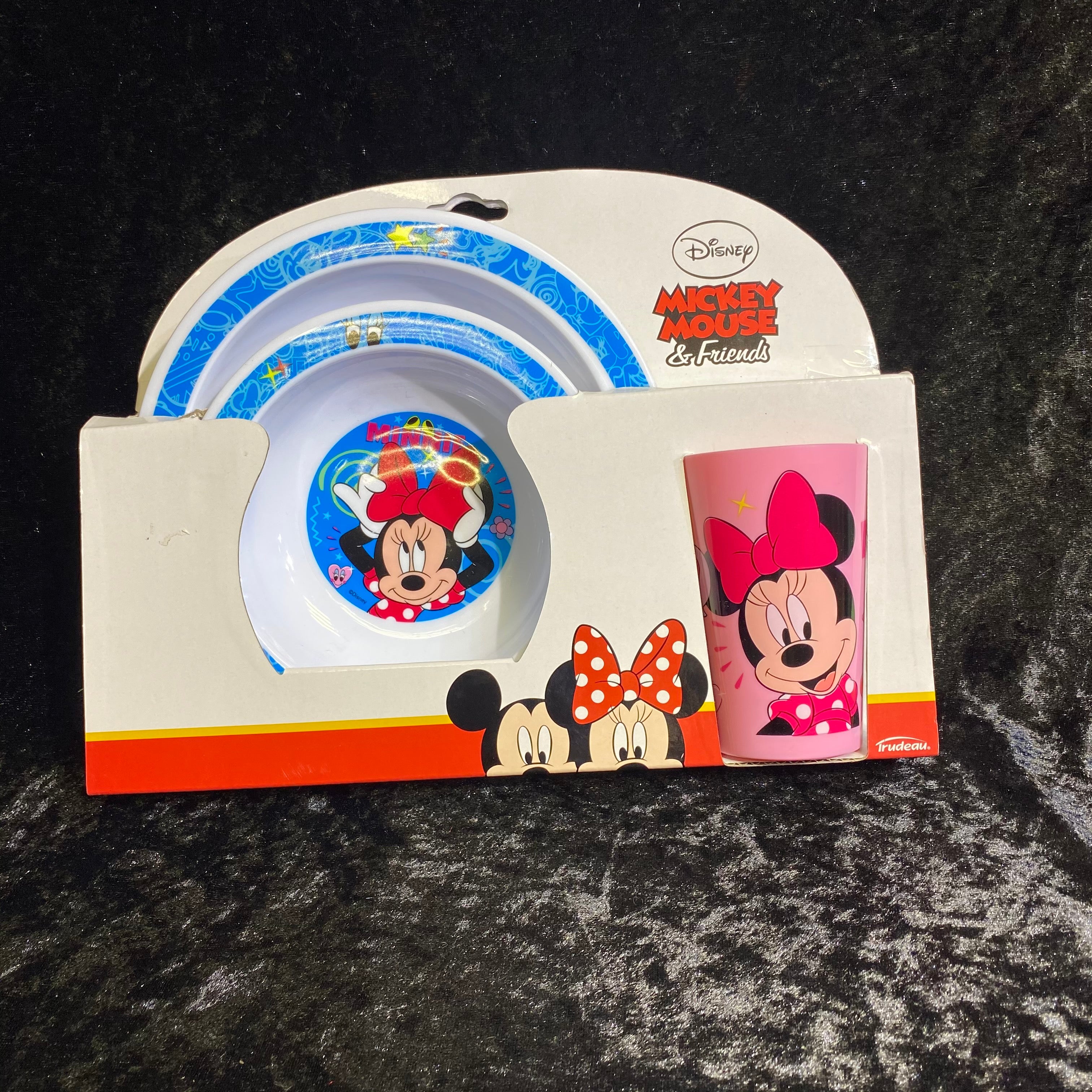 Set 3pièces assiette plate, bol, gobelet Disney/Avengers