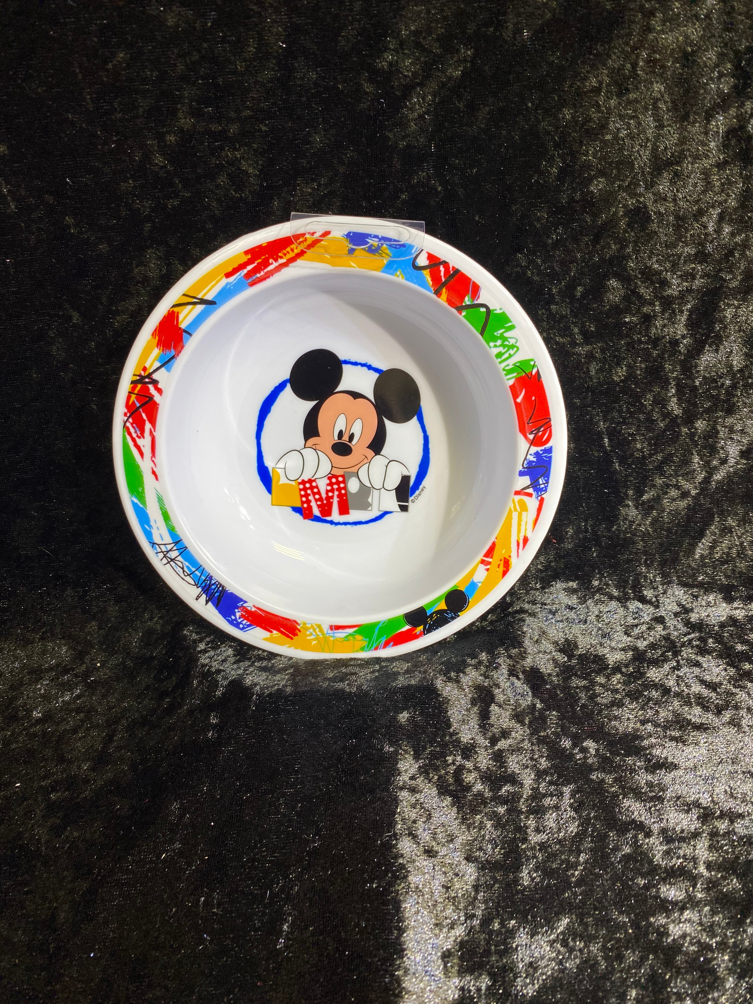 Vaisselle en plastique réutilisable Décor Disney/Marvel