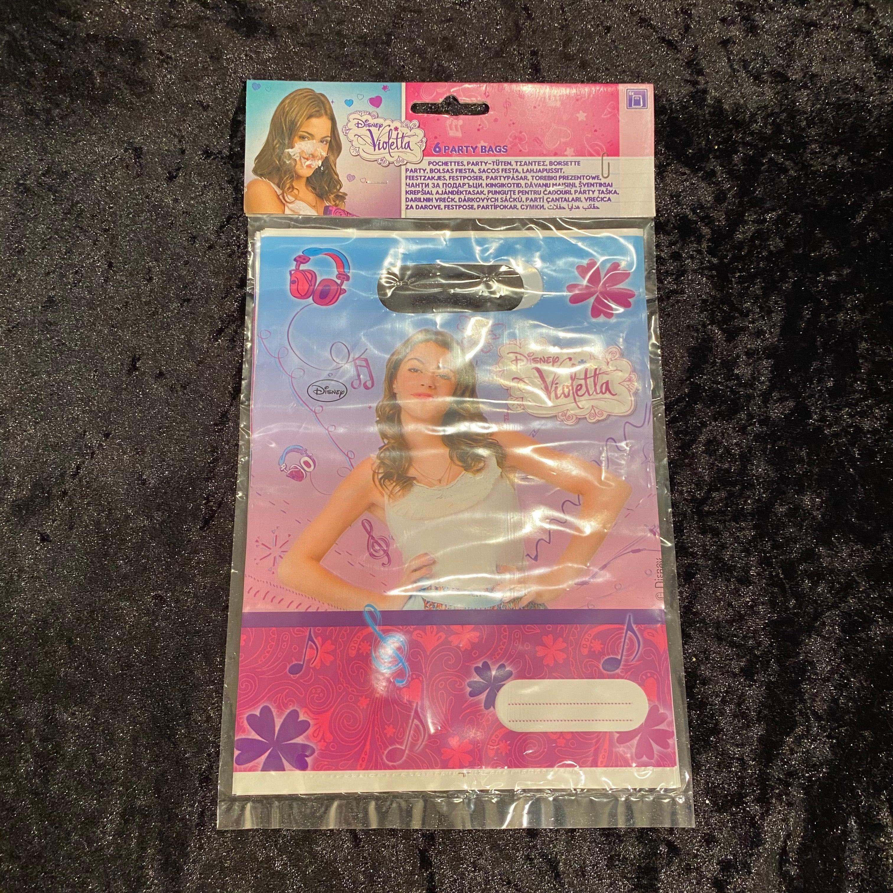 Lot de 6 sachets cadeaux pour anniversaire