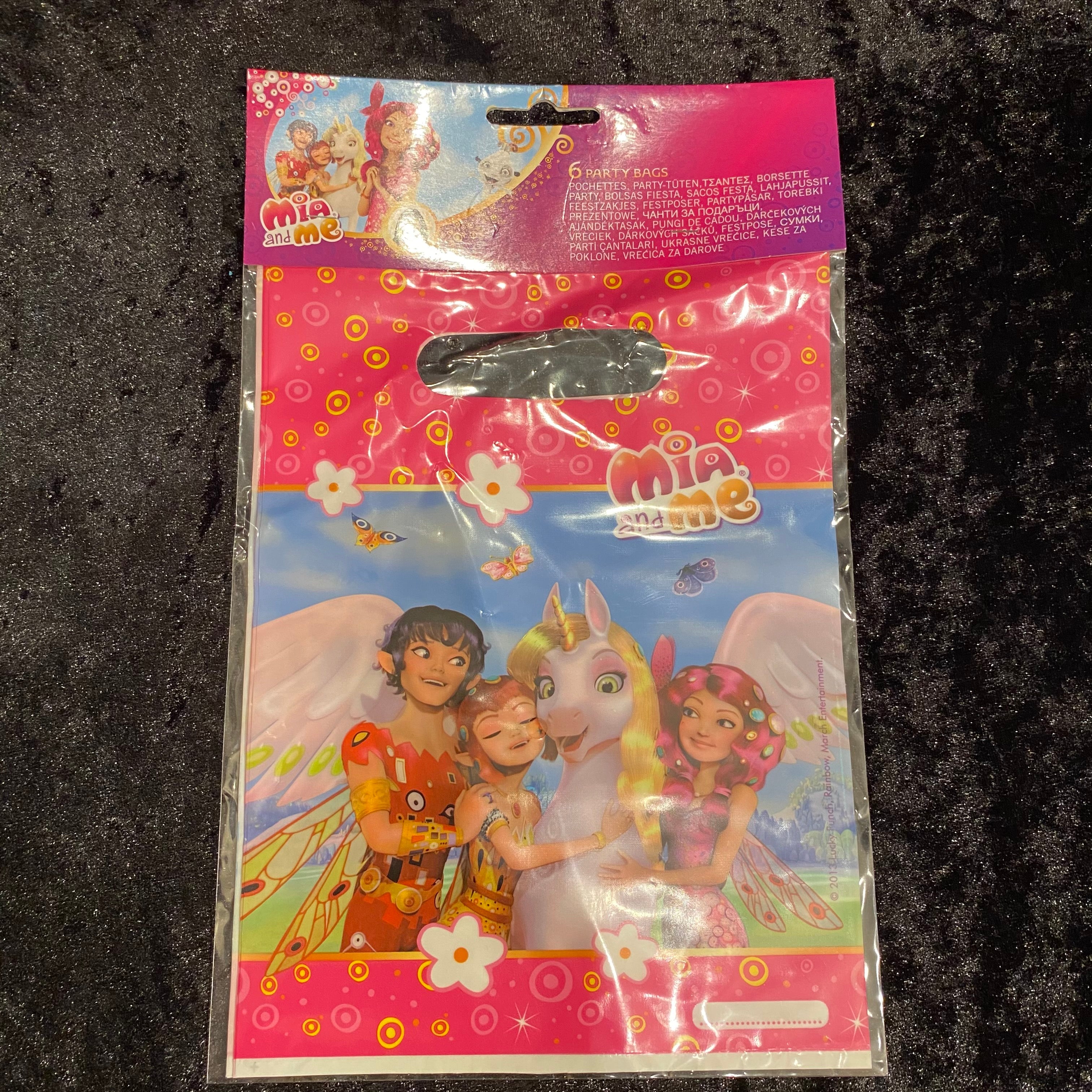 Lot de 6 sachets cadeaux pour anniversaire