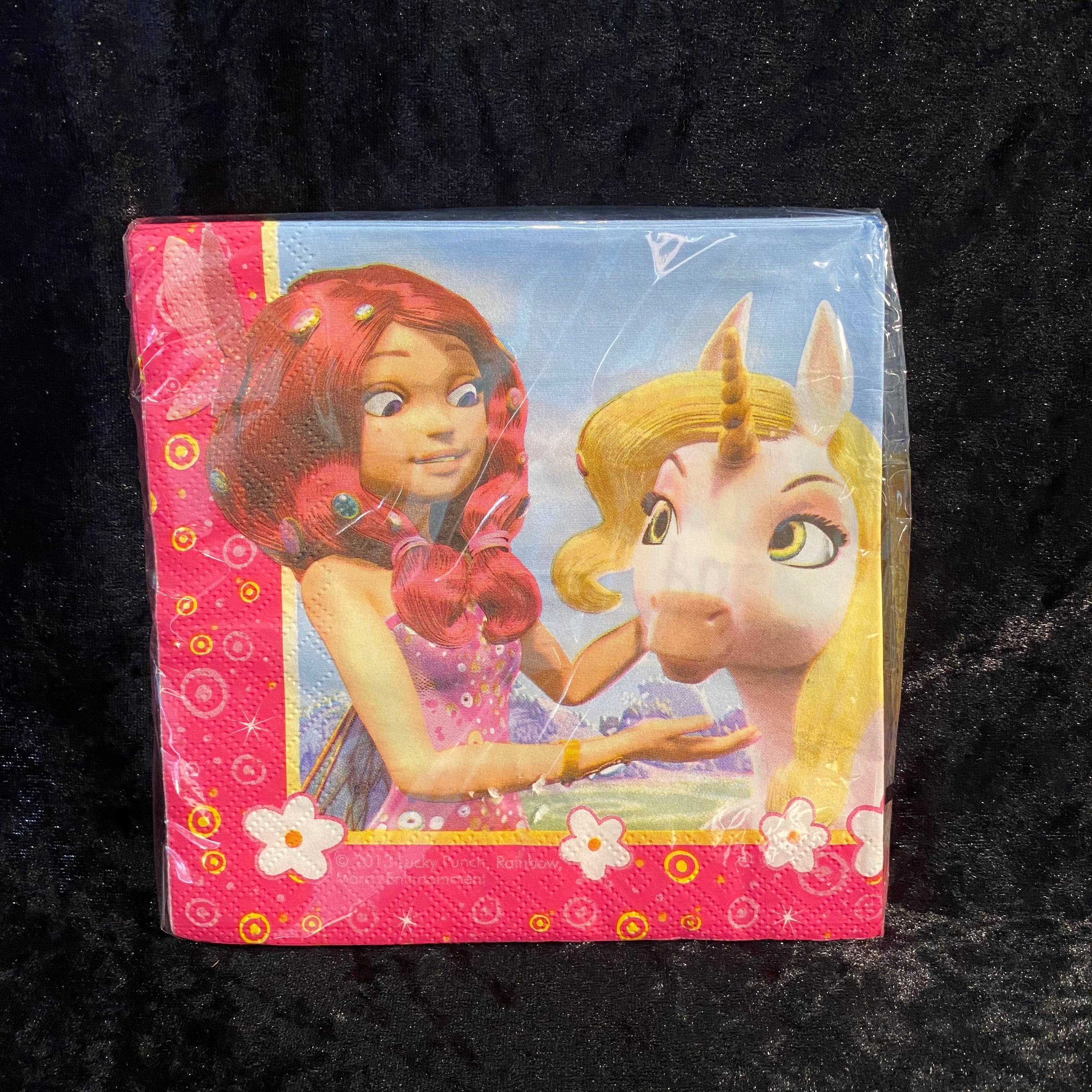 20 serviettes 2 plis 33x33cm mia & me