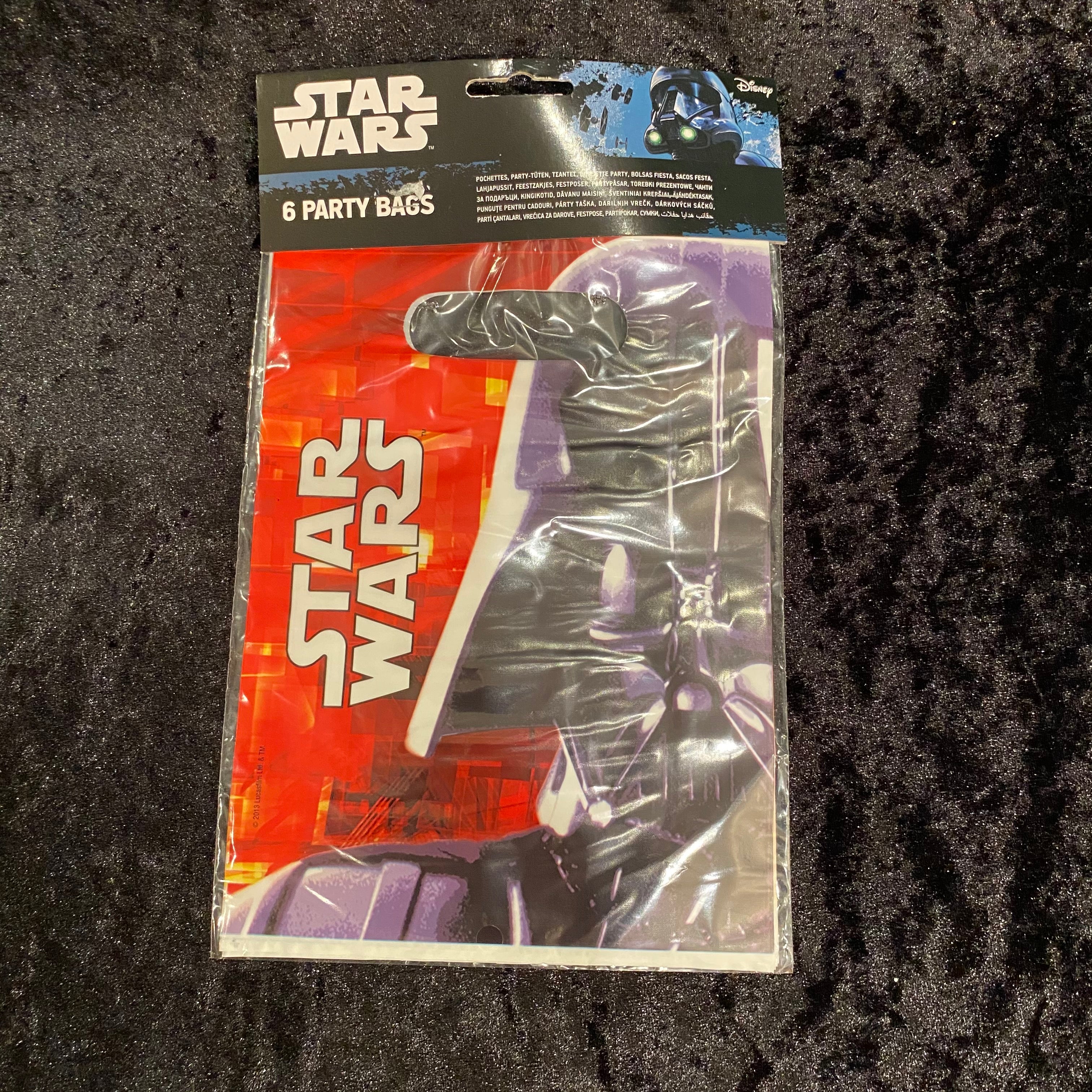 Lot de 6 sachets cadeaux pour anniversaire