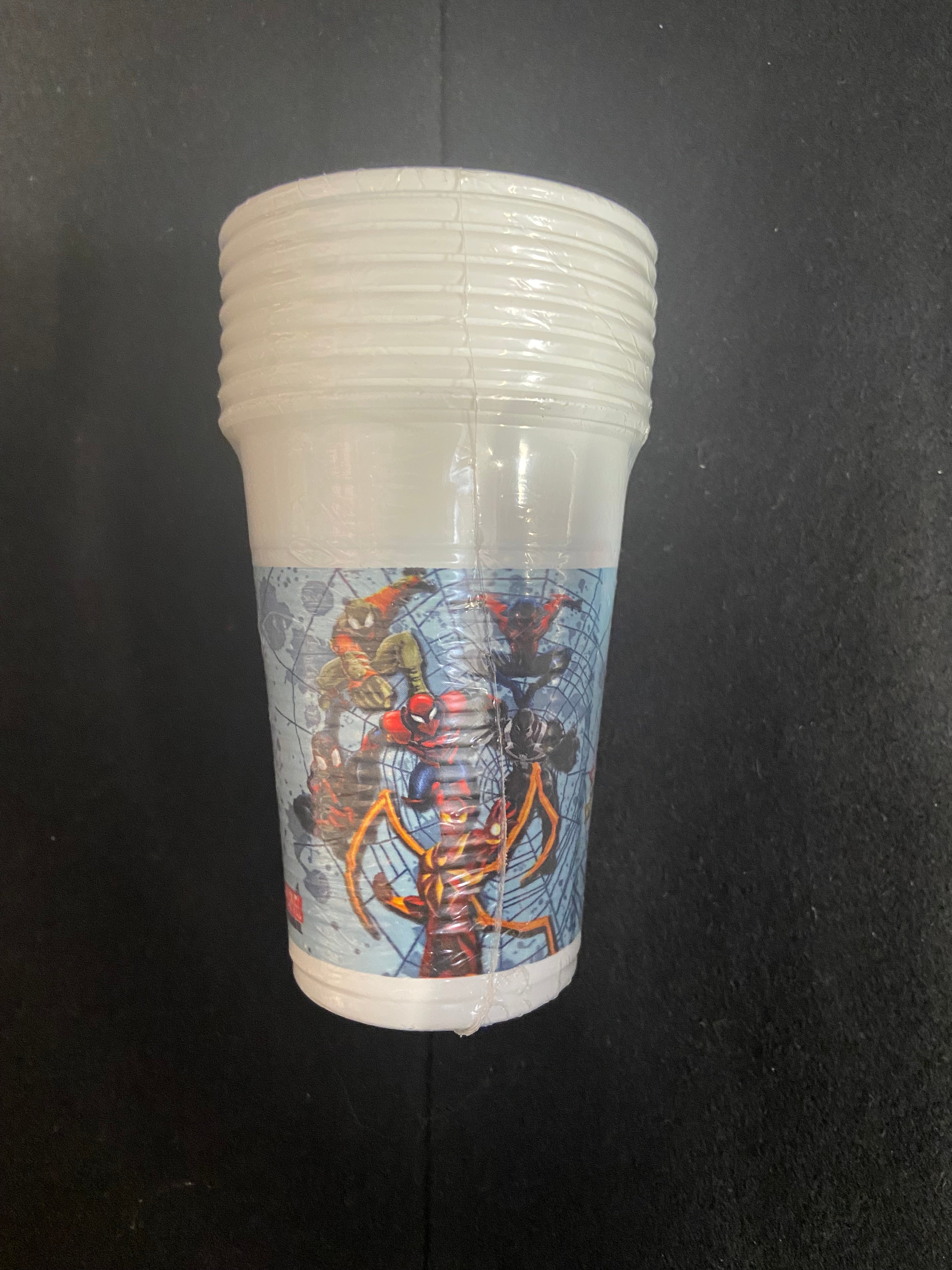 Lot de 8 gobelets 20cl Spider-Man