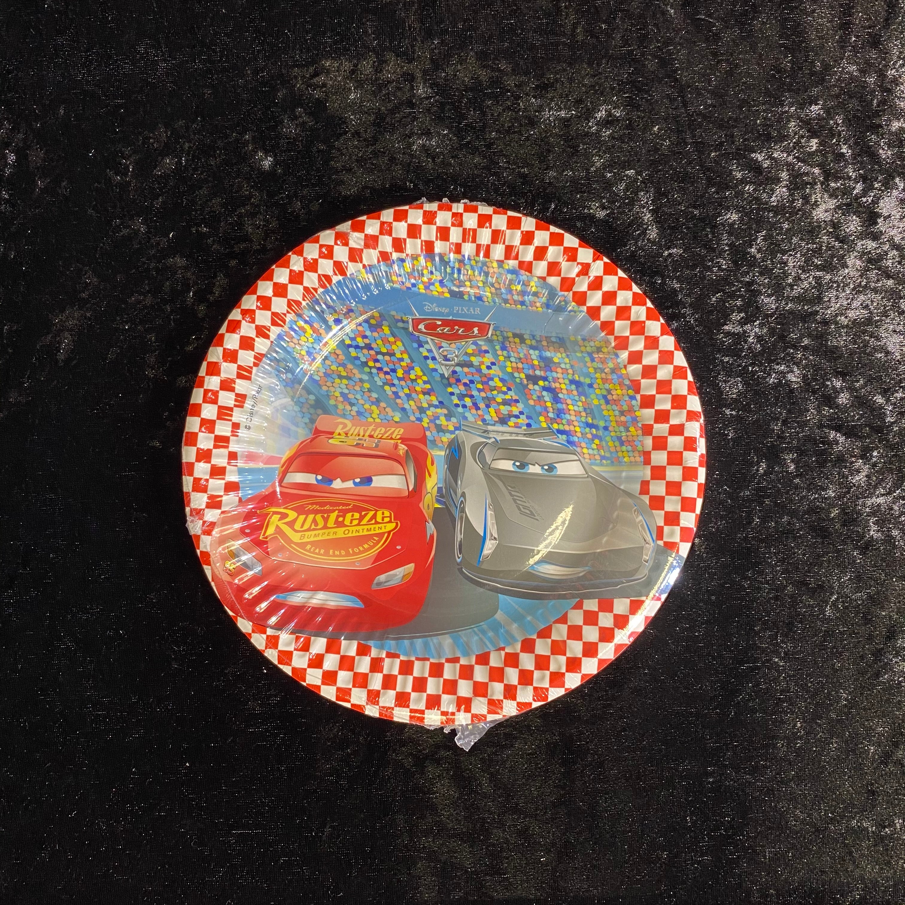 8 assiettes carton cars 3
