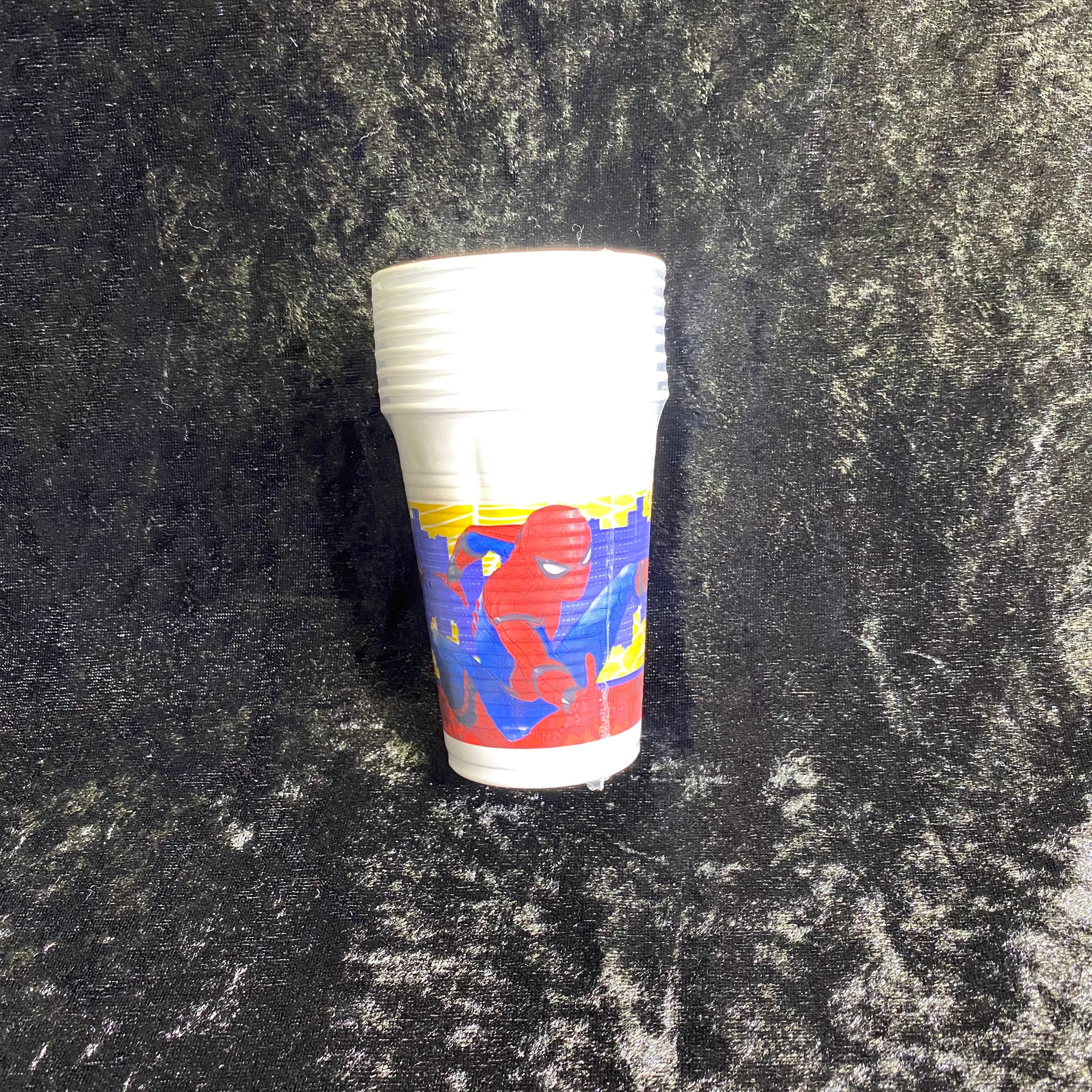 Lot de 8 gobelets 20cl Spider-Man