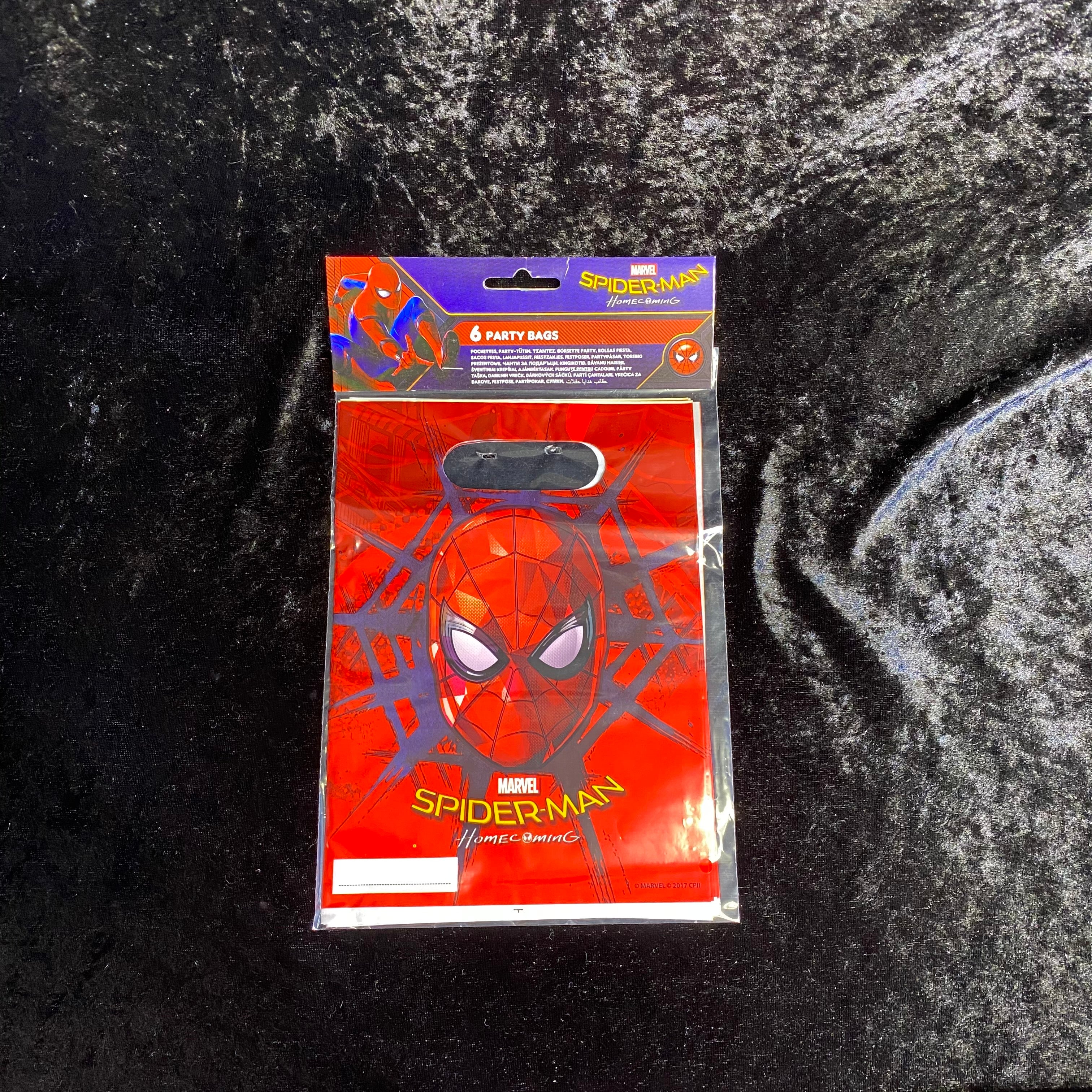 Lot de 6 sachets cadeaux pour anniversaire