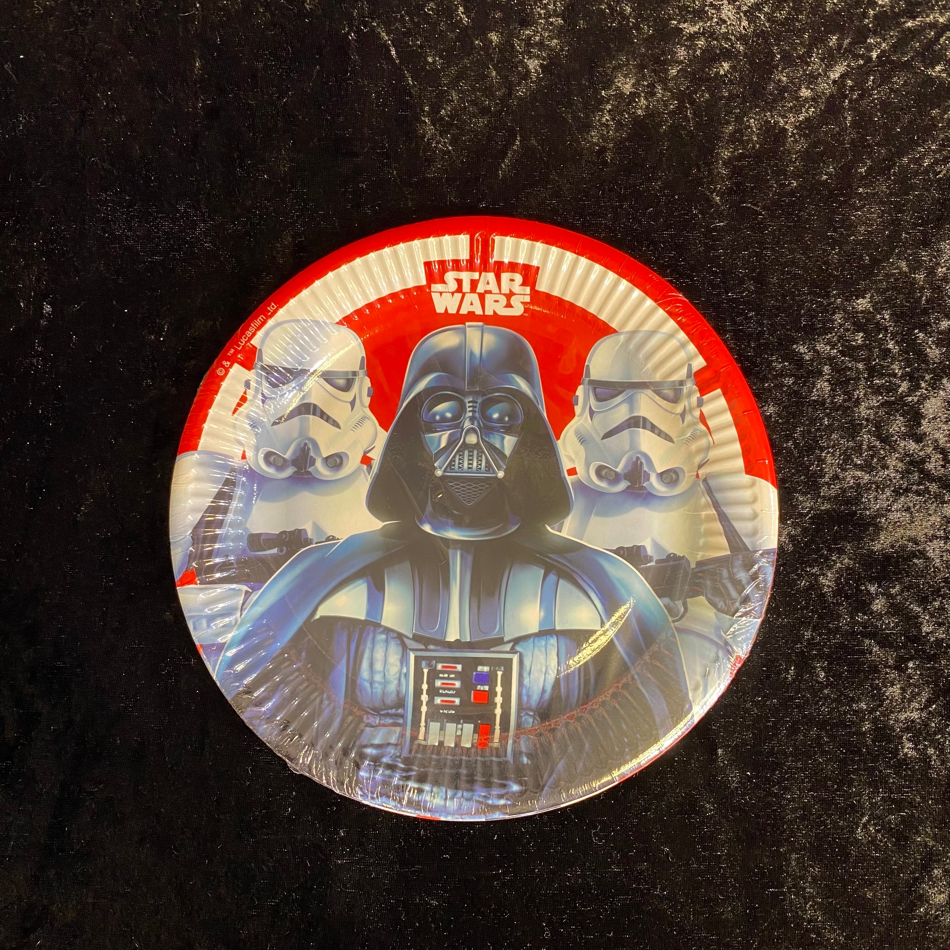 8 assiettes Star Wars final battle