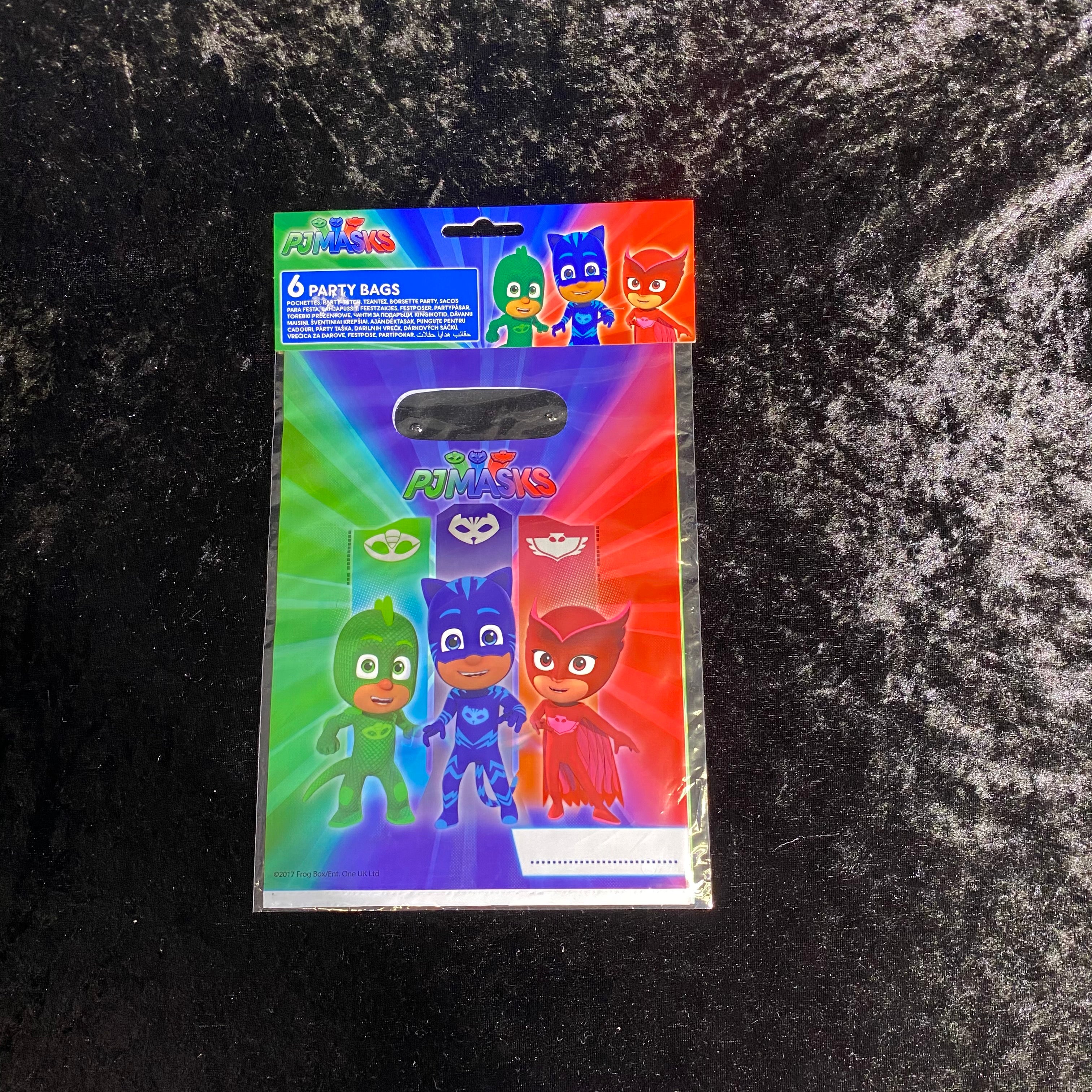Lot de 6 sachets cadeaux pour anniversaire