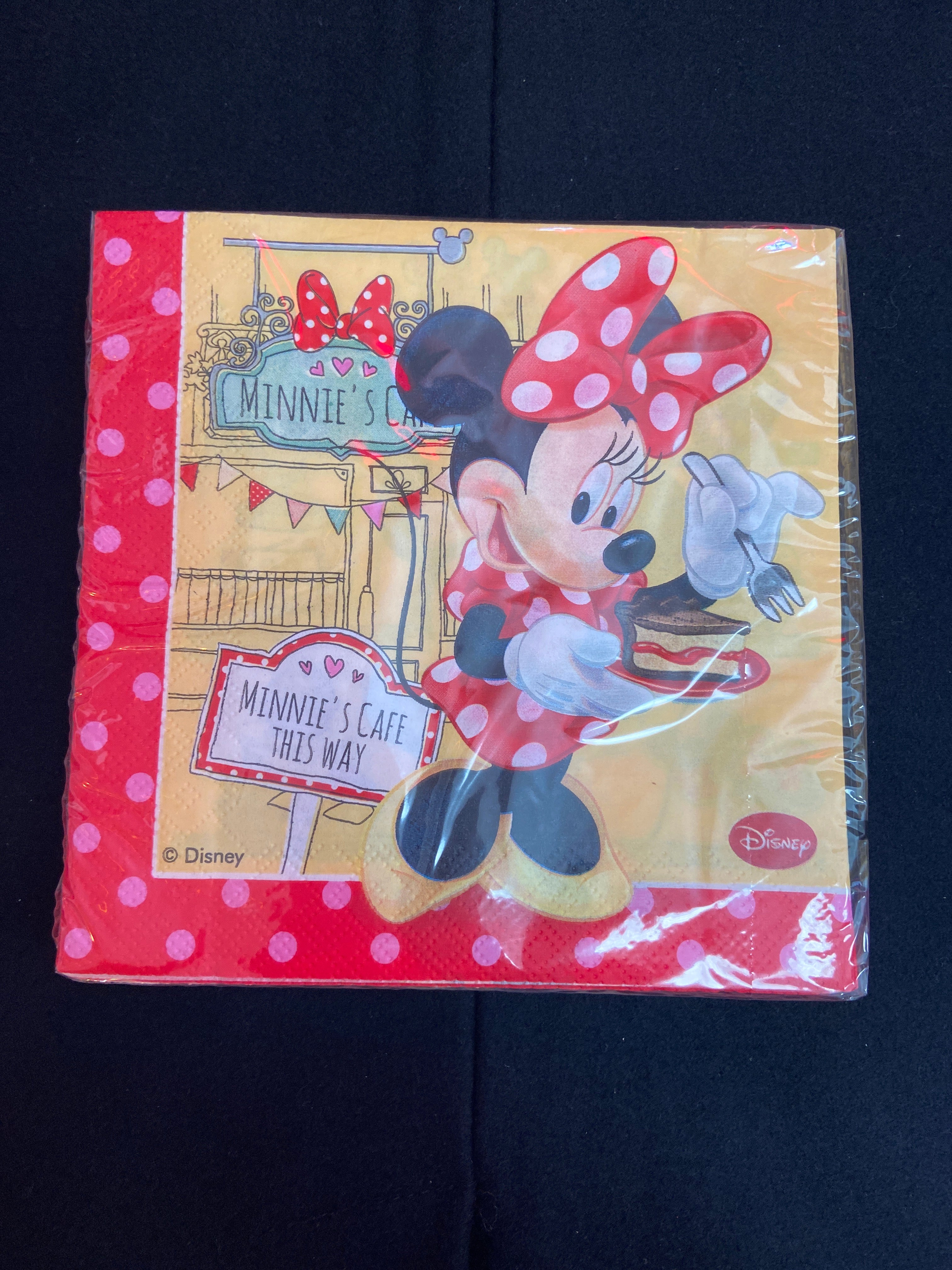 20 serviettes 2 plis 33x33cm Minnie