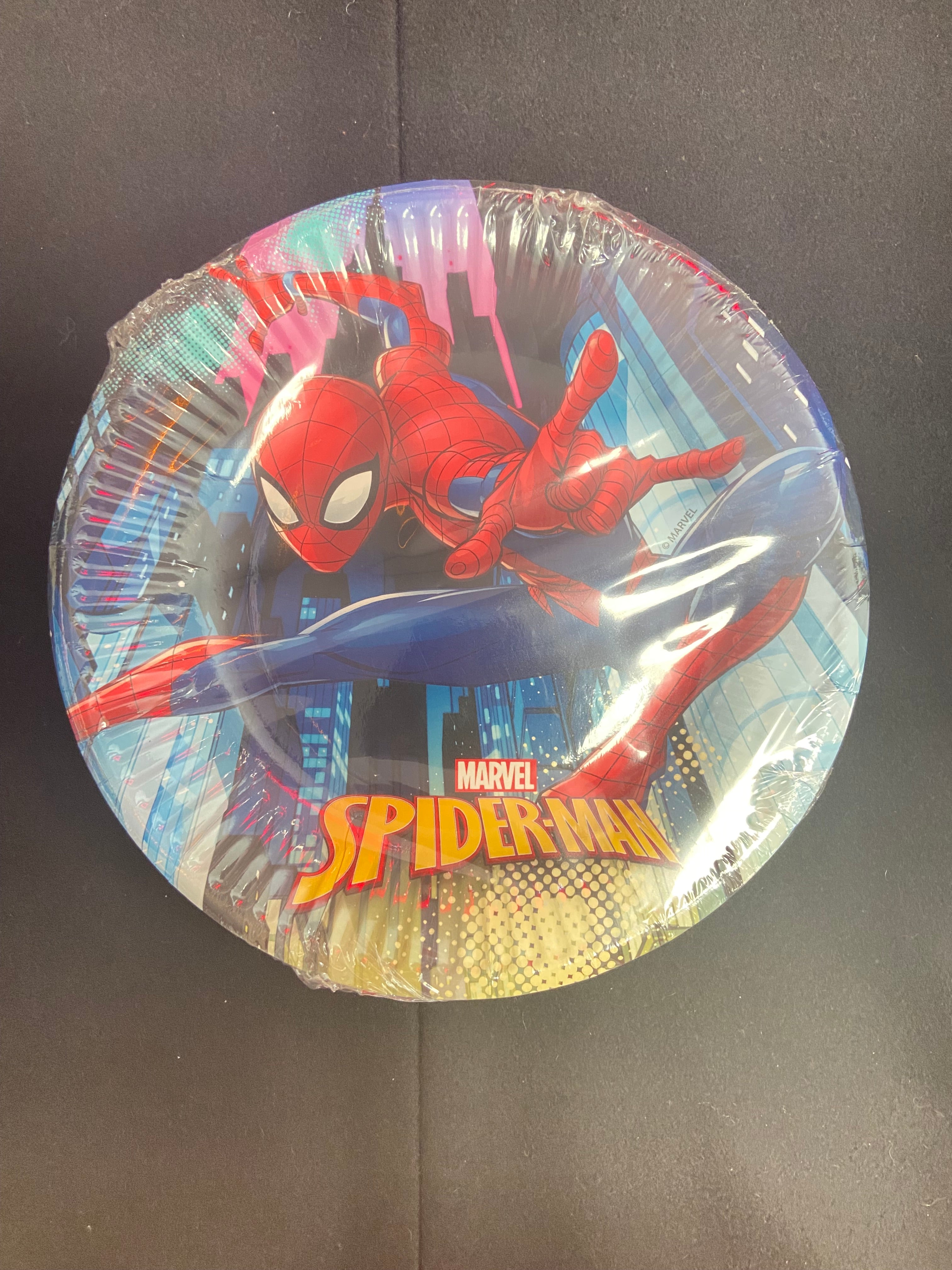 8 assiettes Spider-Man