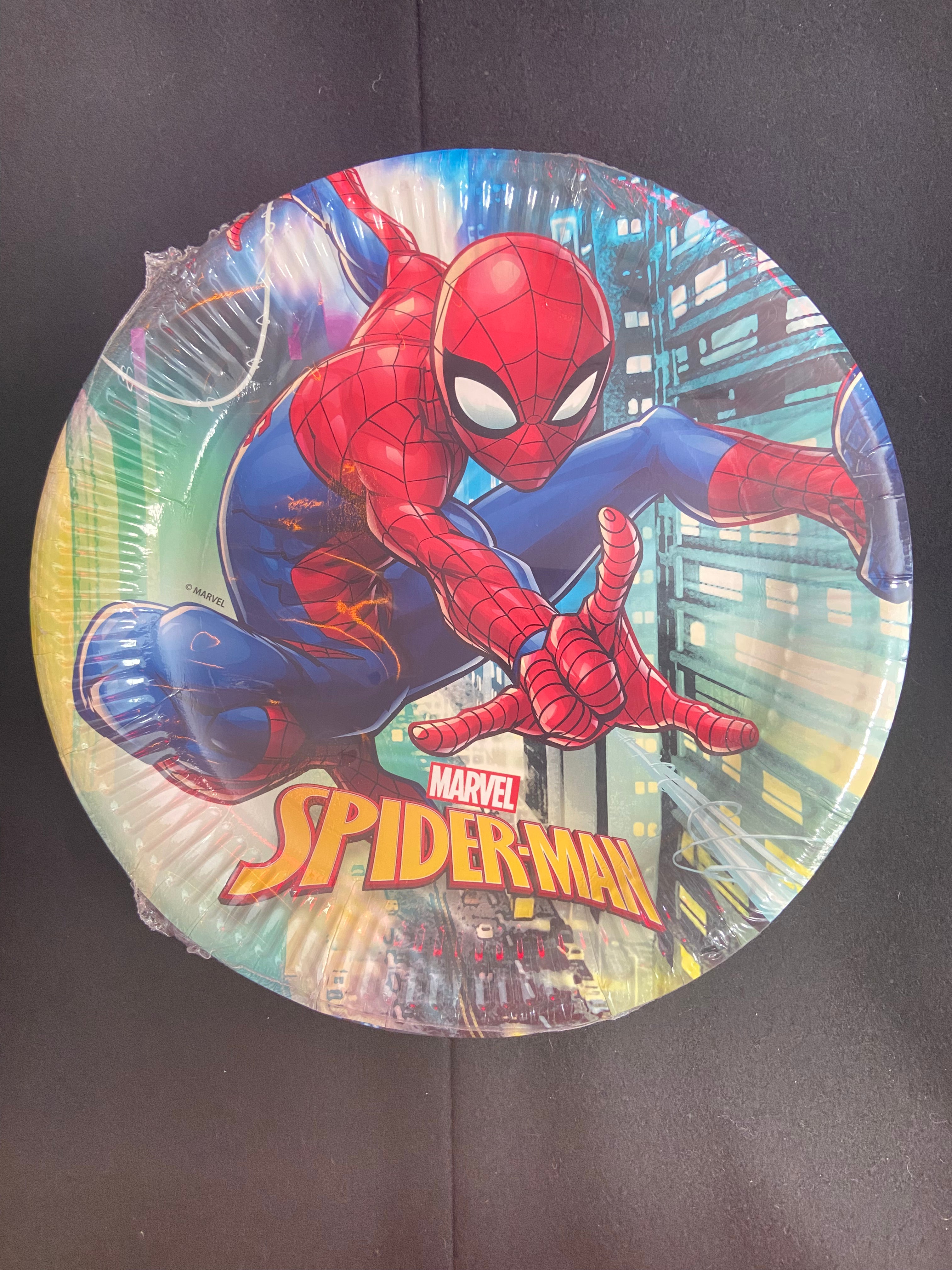8 assiettes Spider-Man