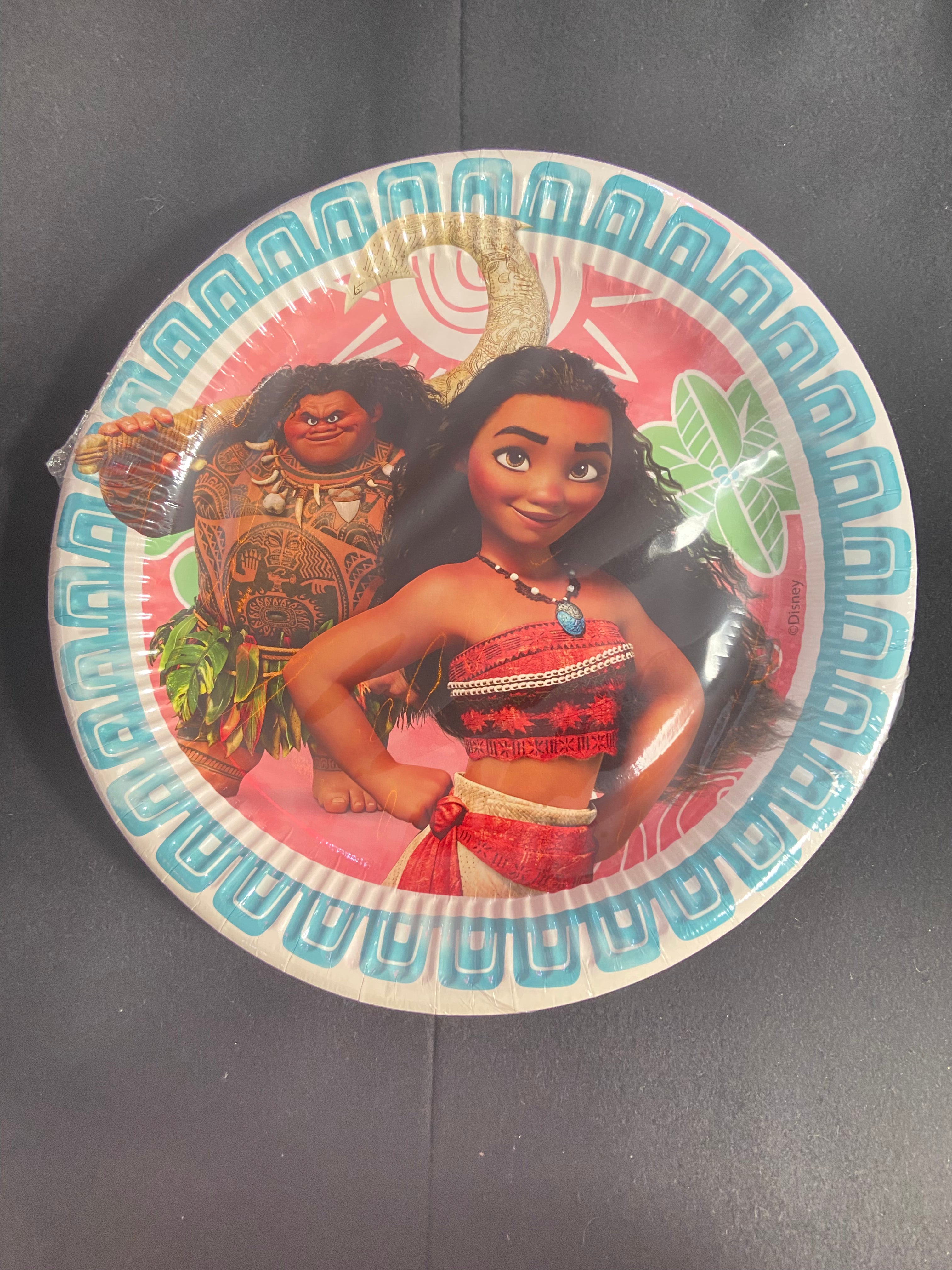 8 assiettes 23cm Vaiana