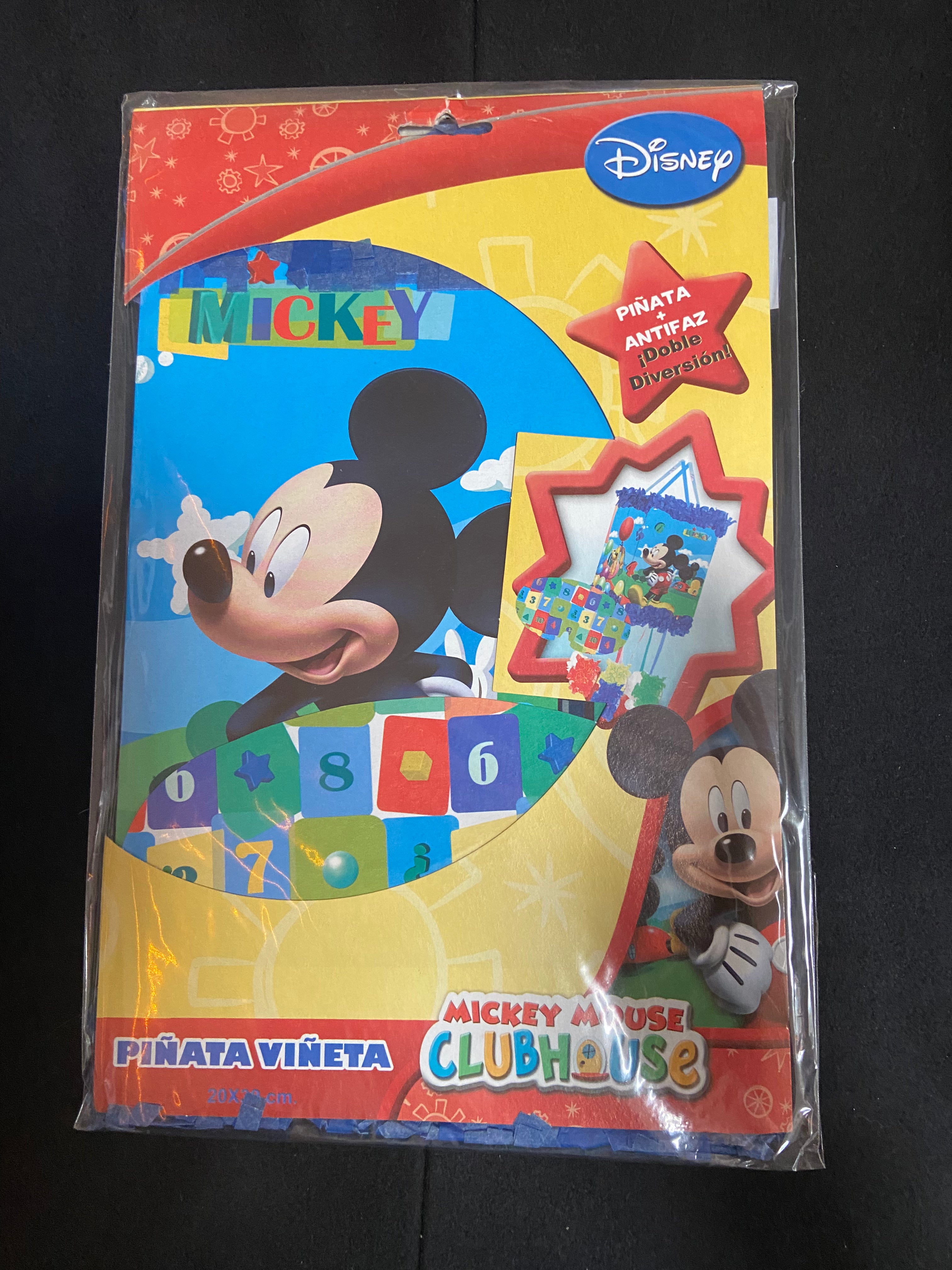 Pinata mickey 20x30cm & 1 masque