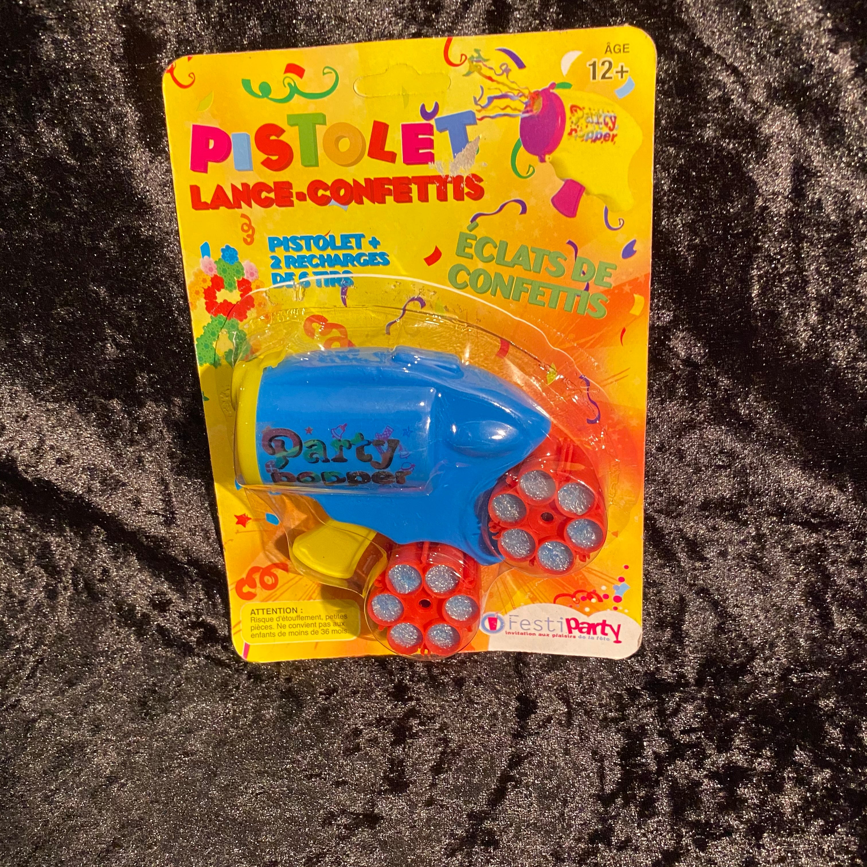 Pistolet lance confettis